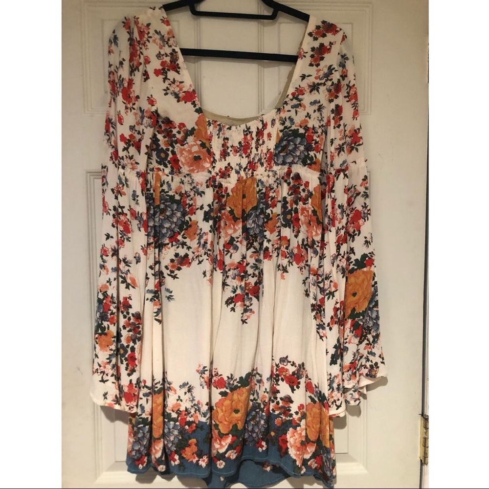 Free People off the shoulder lace dress